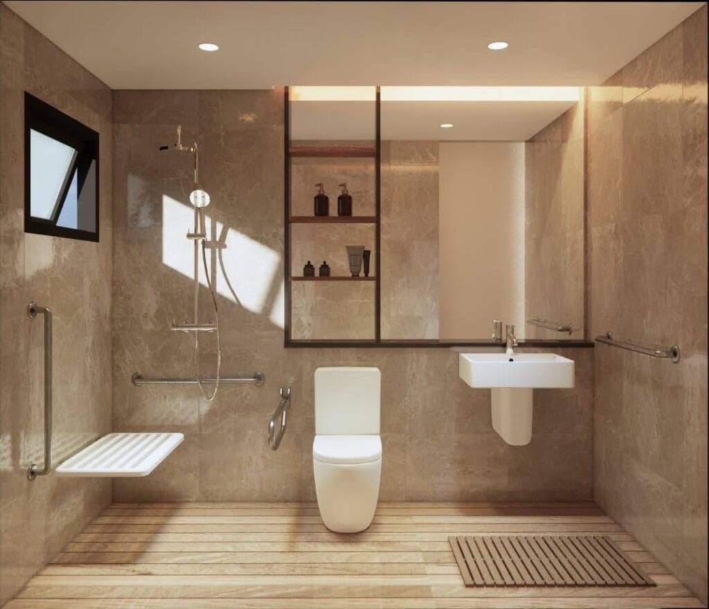 COMO PRIMO BANGNA ตกแต่ง built-in ห้องน้ำ